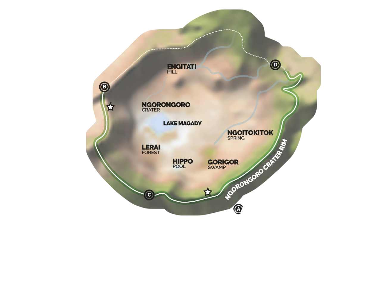 Serengeti Map